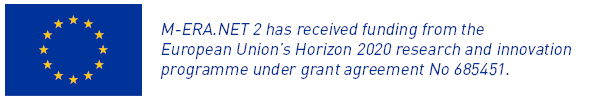 M-ERA.NET 2 has received funding from the European Union’s Horizon 2020 research and innovation programme under grant agreement No 685451.